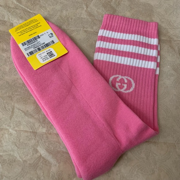 Brand New Pink Ankle Socks 
💕Gucci and Adidas Collaboration 💕🛍️ - Picture 2 of 7